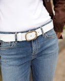 Marin │ Statement Buckle Leather Belt