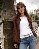 Marin │ Statement Buckle Leather Belt