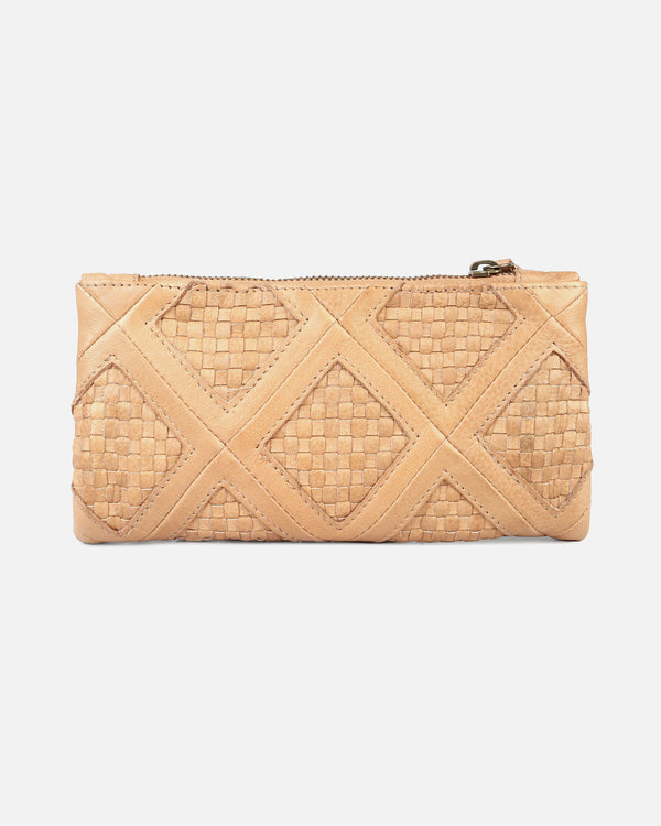 6046 Mintjes | Chess Patterned Leather Wallet